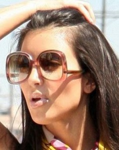 addicted to sunglasses kim kardashian