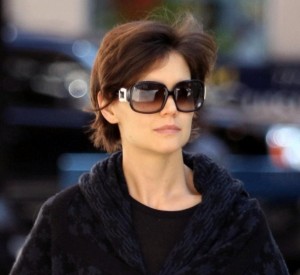 katie holmes sunglasses square oversized sunglasses