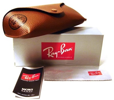 do ray ban glasses come with a case