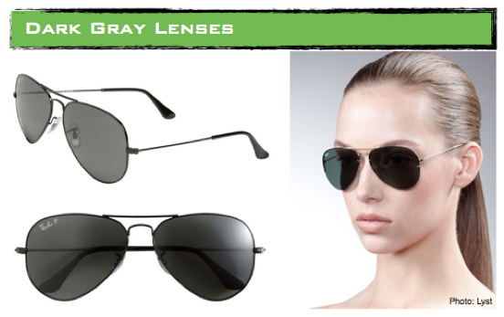 most popular ray ban aviator color