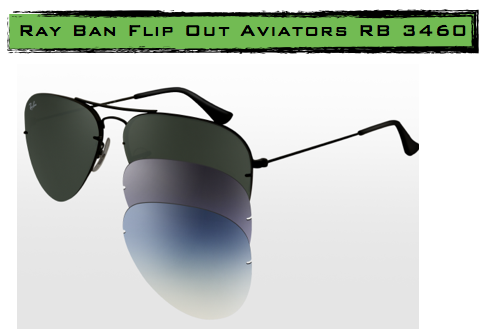 ray ban interchangeable lenses aviator