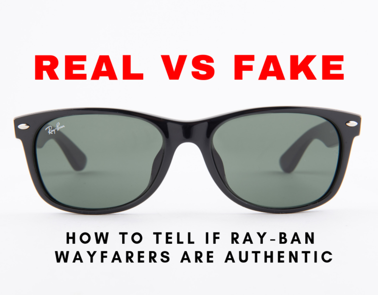 How to Tell If RayBan Wayfarers Are Authentic (2) Sunglasses and