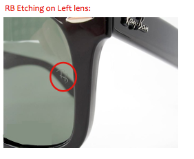 how to tell if ray bans are real