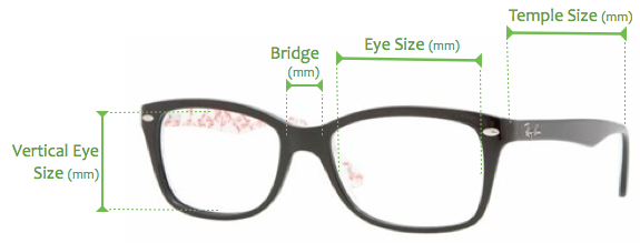 How do you measure cheap sunglasses size