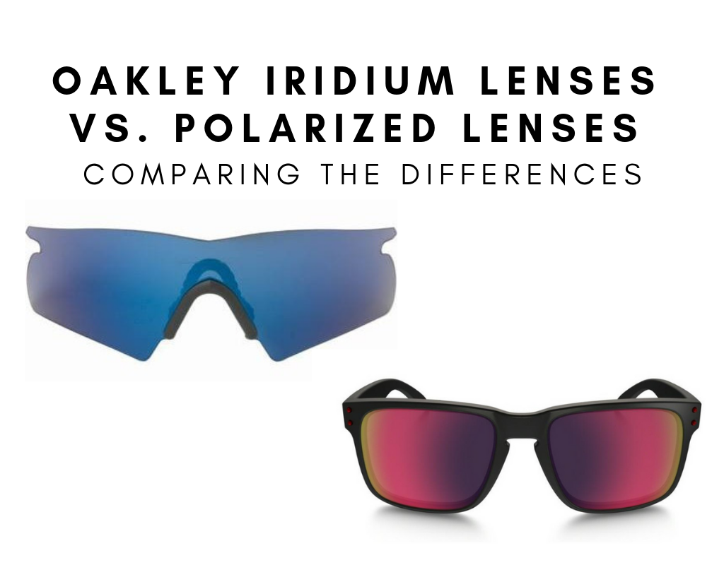 violet iridium oakley lenses