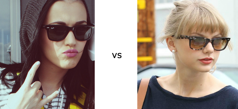 Who Wears Ray-Ban Wayfarers Best? Katy 