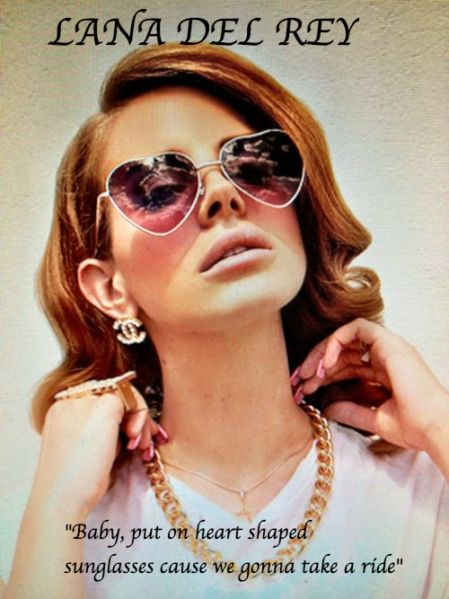 lana del rey sunglasses