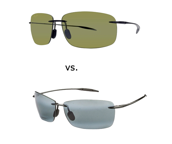 maui jim vs ray ban lenses