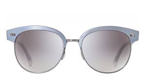Oliver Peoples Shaelie sunglasses in Frost-Gunmetal and Silver Flash