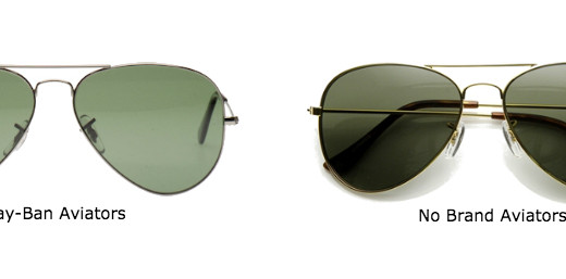 cheap vs. expensive aviator sunglasses