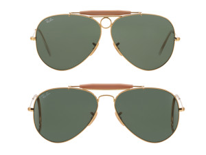 ray ban shooters vs ray ban outdoorsman