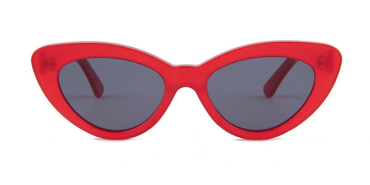 ILLESTEVA PAMELA RED / GRAY LENS SUNGLASSES - Sunglasses and Style Blog ...