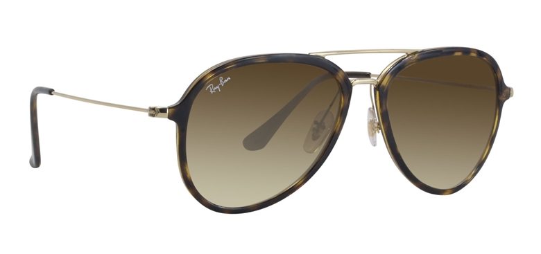 Ray Ban RB4298 Tortoise Gold / Brown Lens Sunglasses