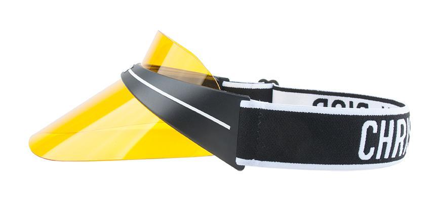 yellow diorclub1 visor