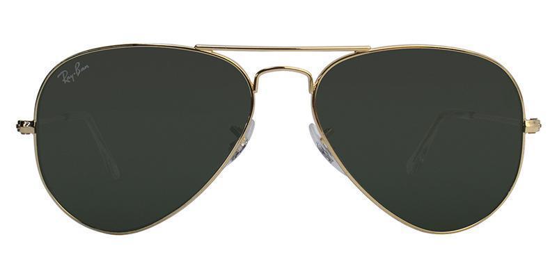 Aviators for diamond face shape