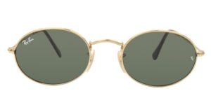 small oval ray-ban