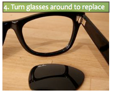 replace ray ban lenses