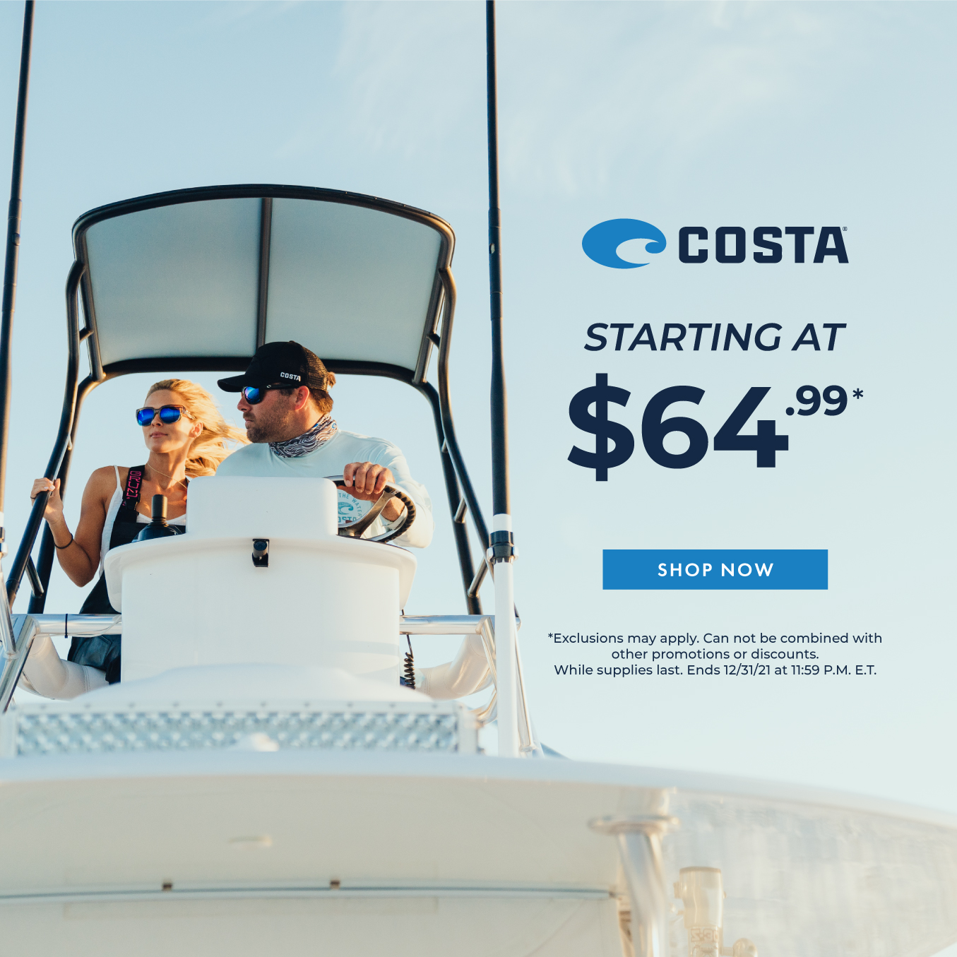 Costa Del Mar Sale for the Holidays