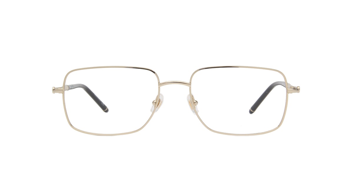 MB0072O - Gold-Gold-Transparent / Demo Lens - Non Polarized