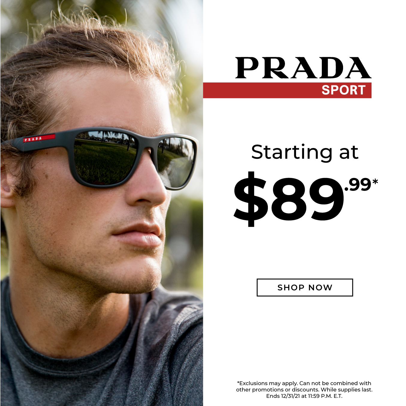 Prada Sport Sale for the Holidays