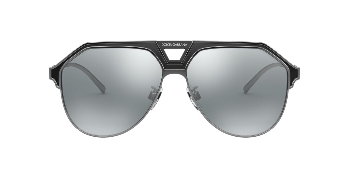 DG2257 - GUNMETAL/MATTE BLACK / LIGHT GREY MIRROR BLACK - NON POLARIZED