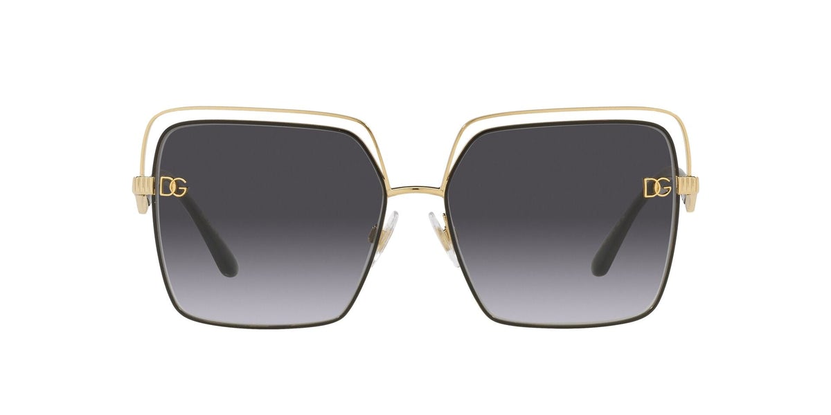 DG2268 - GOLD/BLACK / GREY GRADIENT - NON POLARIZED