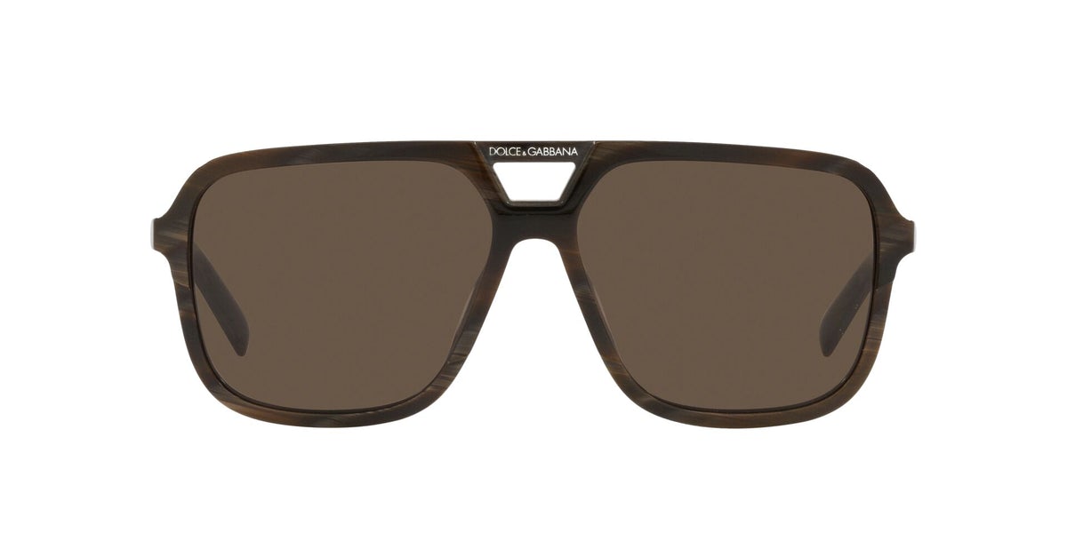 DG4354 - BROWN HORN / BROWN - NON POLARIZED