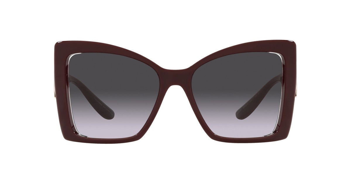 DG6141 - TRANSPARENT BORDEAUX / GREY GRADIENT - NON POLARIZED