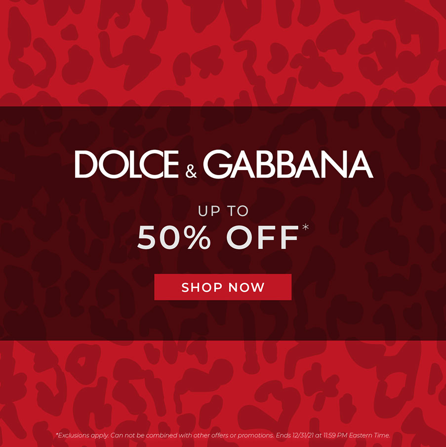 Dolce and hotsell gabbana promo code