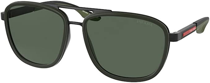 PS 50XS - MATTE BLACK/MILITARY RUB / DARK GREEN - NON POLARIZED